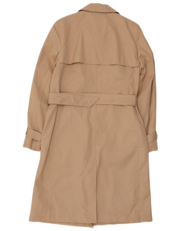 Marks & Spencer dobbeltradet trenchcoat til kvinder DK 10 Small Beige