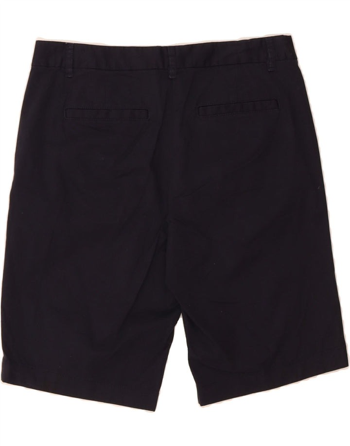 J. CREW Womens Chino Shorts US 4 Small W27  Navy Blue Cotton Vintage J. Crew and Second-Hand J. Crew from Messina Hembry 