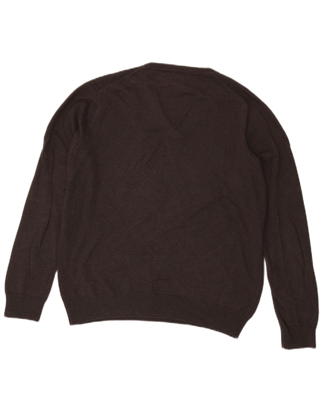 Gant Herre V-hals sweater lille brun