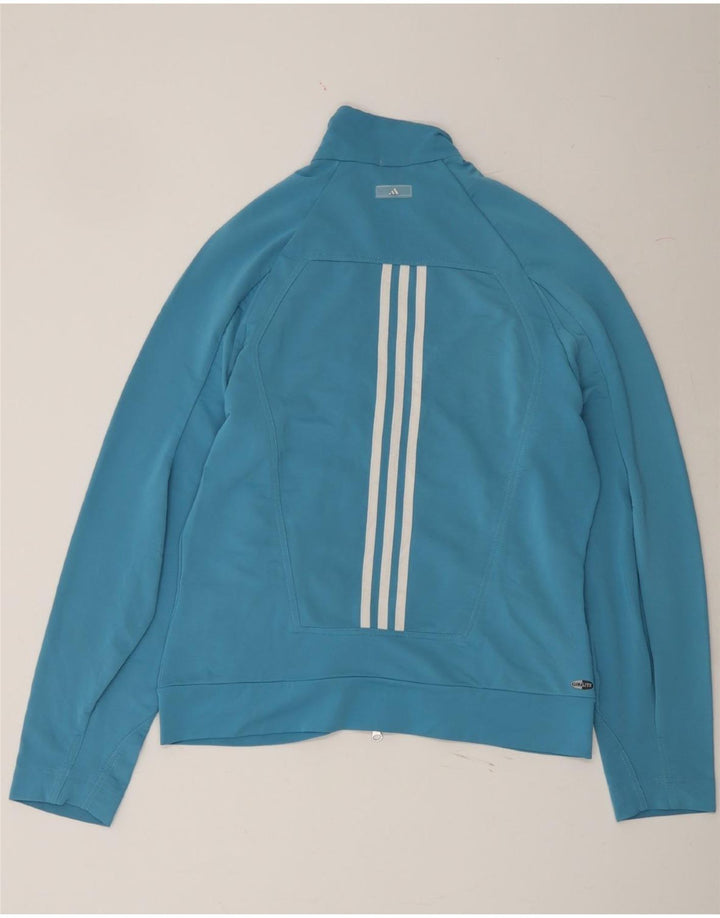 ADIDAS Womens Clima 365 Tracksuit Top Jacket UK 16 Large Blue Polyester Vintage Adidas and Second-Hand Adidas from Messina Hembry 