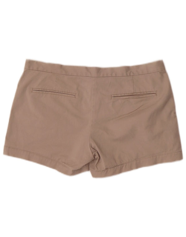 Armani Exchange Dame Chino Shorts med lav talje US 8 Medium W32 Beige Bomuld