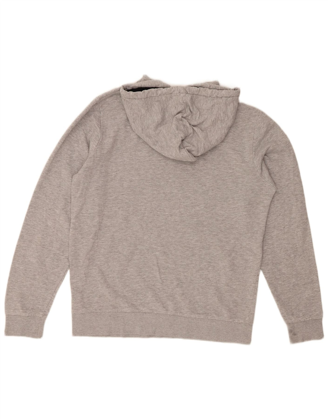 Jack & Jones Grafisk hættetrøje til mænd, stor grå farveblok