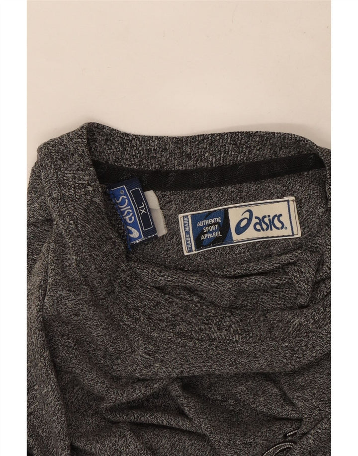 Asics Herre T-Shirt Top XL Grå Flecked