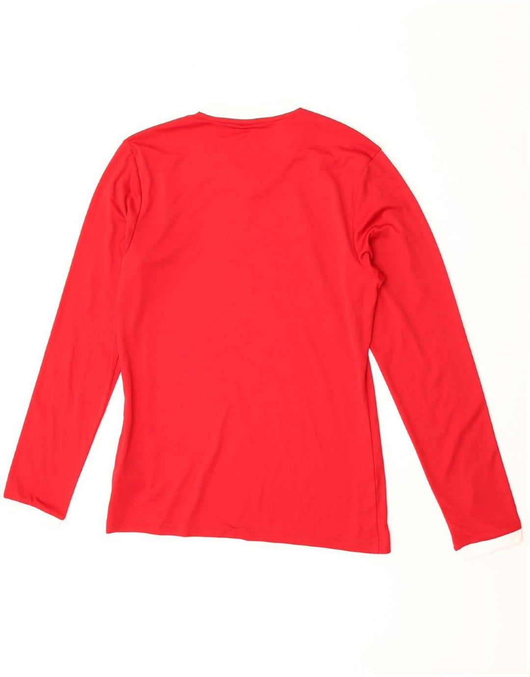 ADIDAS Herre Climalite Top Langærmet Lille Rød Polyester