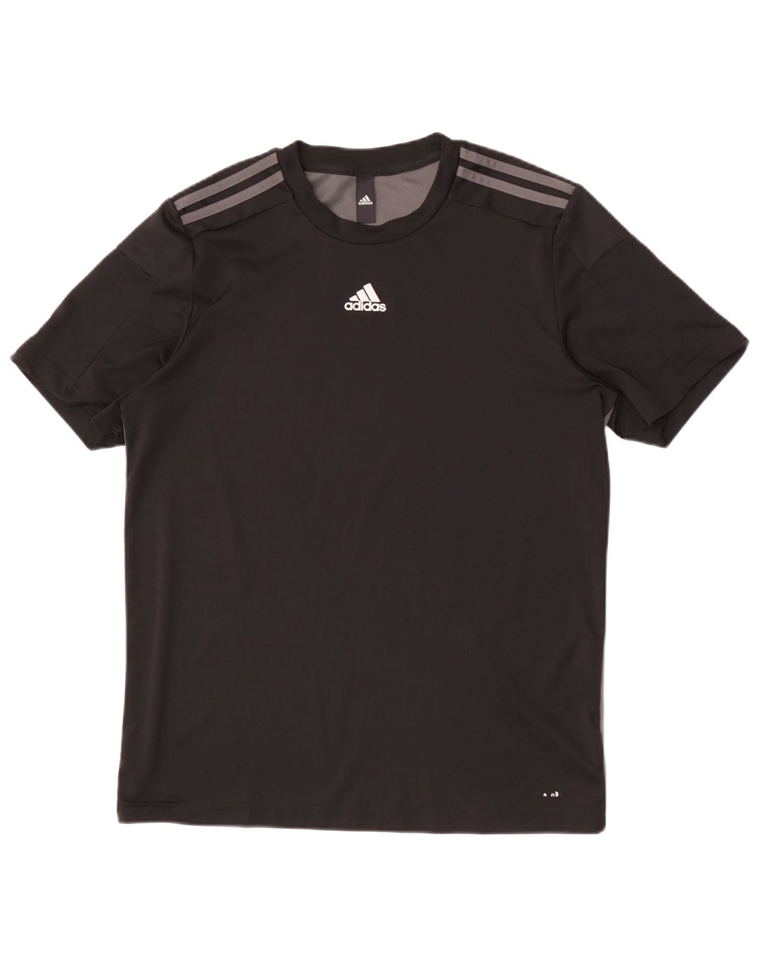 Adidas Herre T-Shirt Top Medium Sort Colourblock