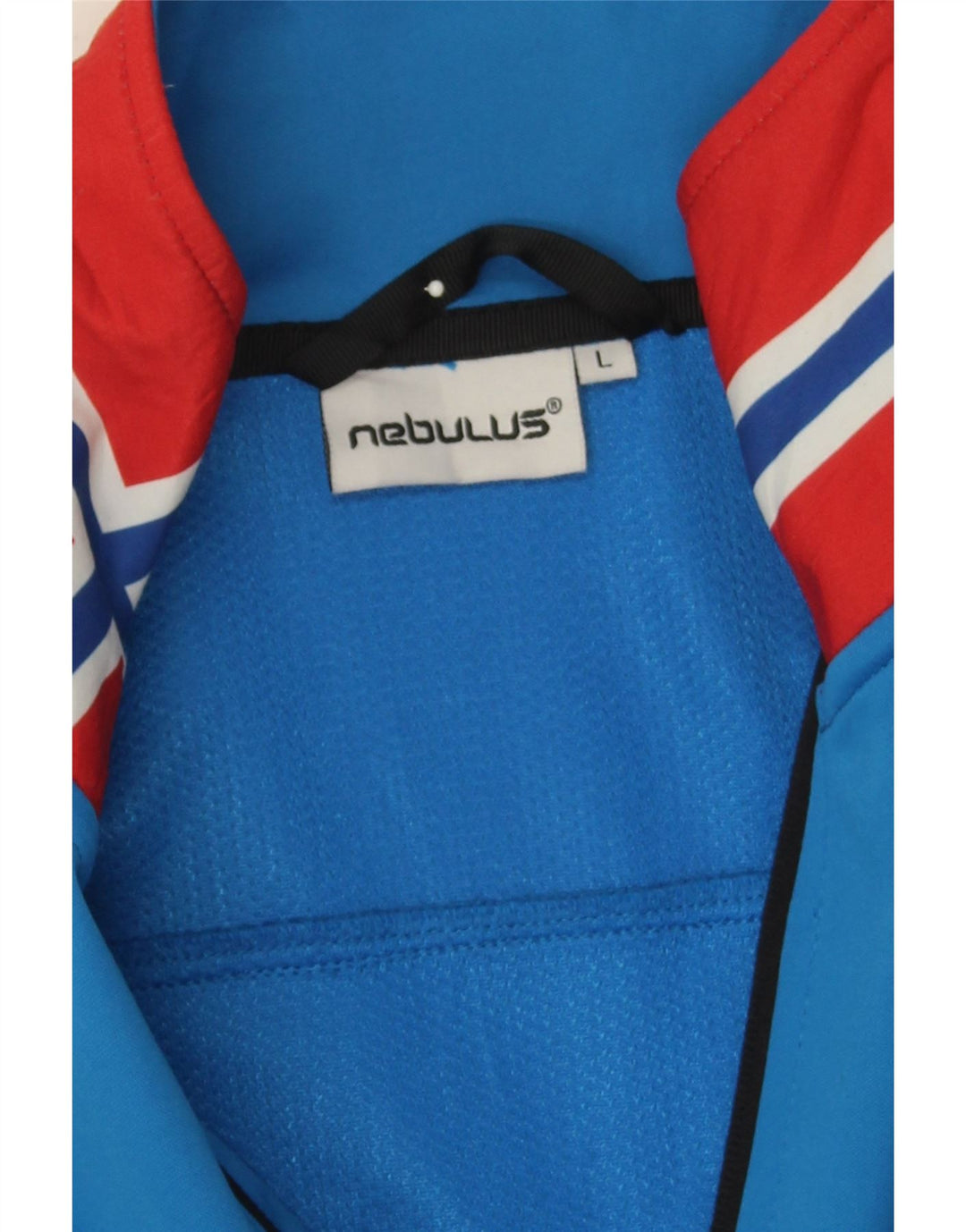 NEBULUS Mens Tracksuit Top Jacket Large Blue Polyester Vintage Nebulus and Second-Hand Nebulus from Messina Hembry 