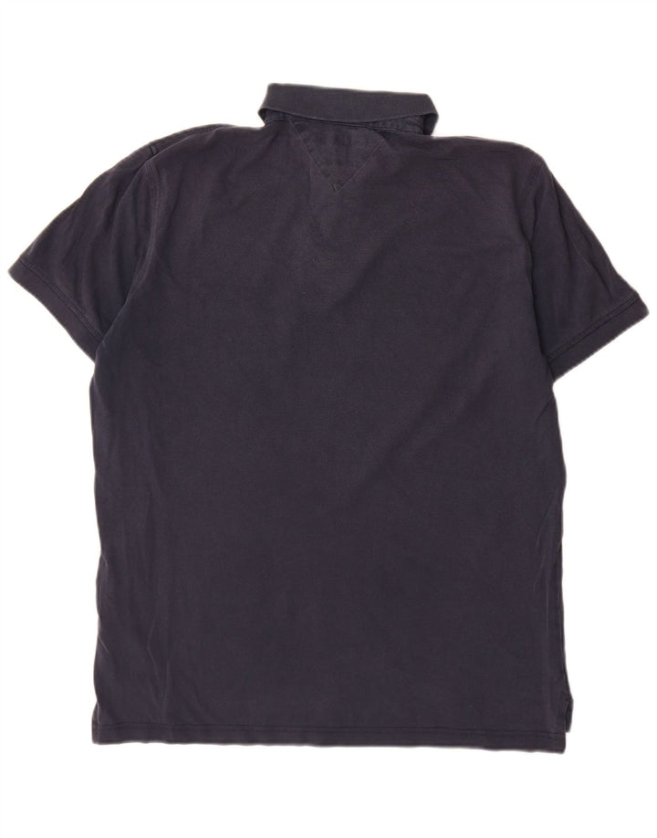 Tommy Hilfiger Herre Regular Fit Polo Shirt Medium Navy Blue