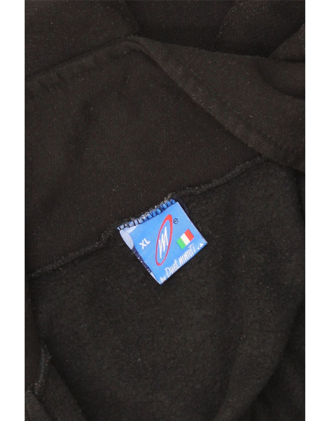 Vintage træningsdragt til mænd Topjakke XL Sort