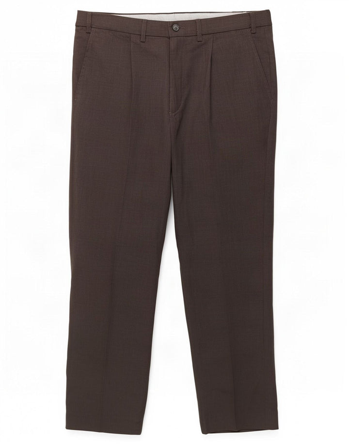 Marks & Spencer Herre Pegged Suit Bukser W36 L31 Grå Polyester
