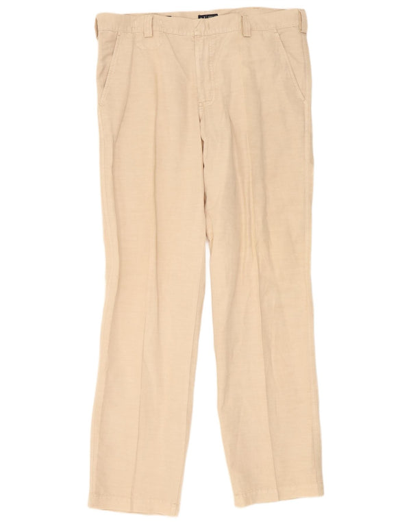 Armani Straight Cargo Bukser til mænd IT 56 3XL W42 L37 Beige Bomuld
