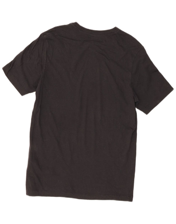 Nike T-shirt top lille sort bomuld til mænd