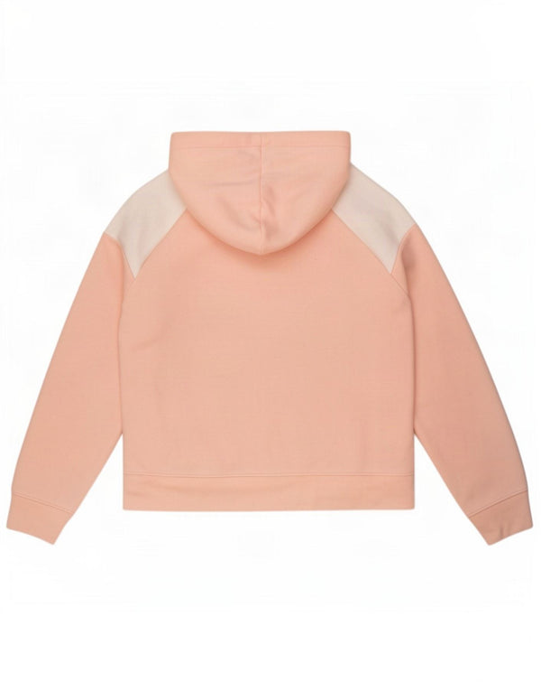 Jordan piger grafisk hættetrøje 13-14 år XL Pink Colourblock Bomuld