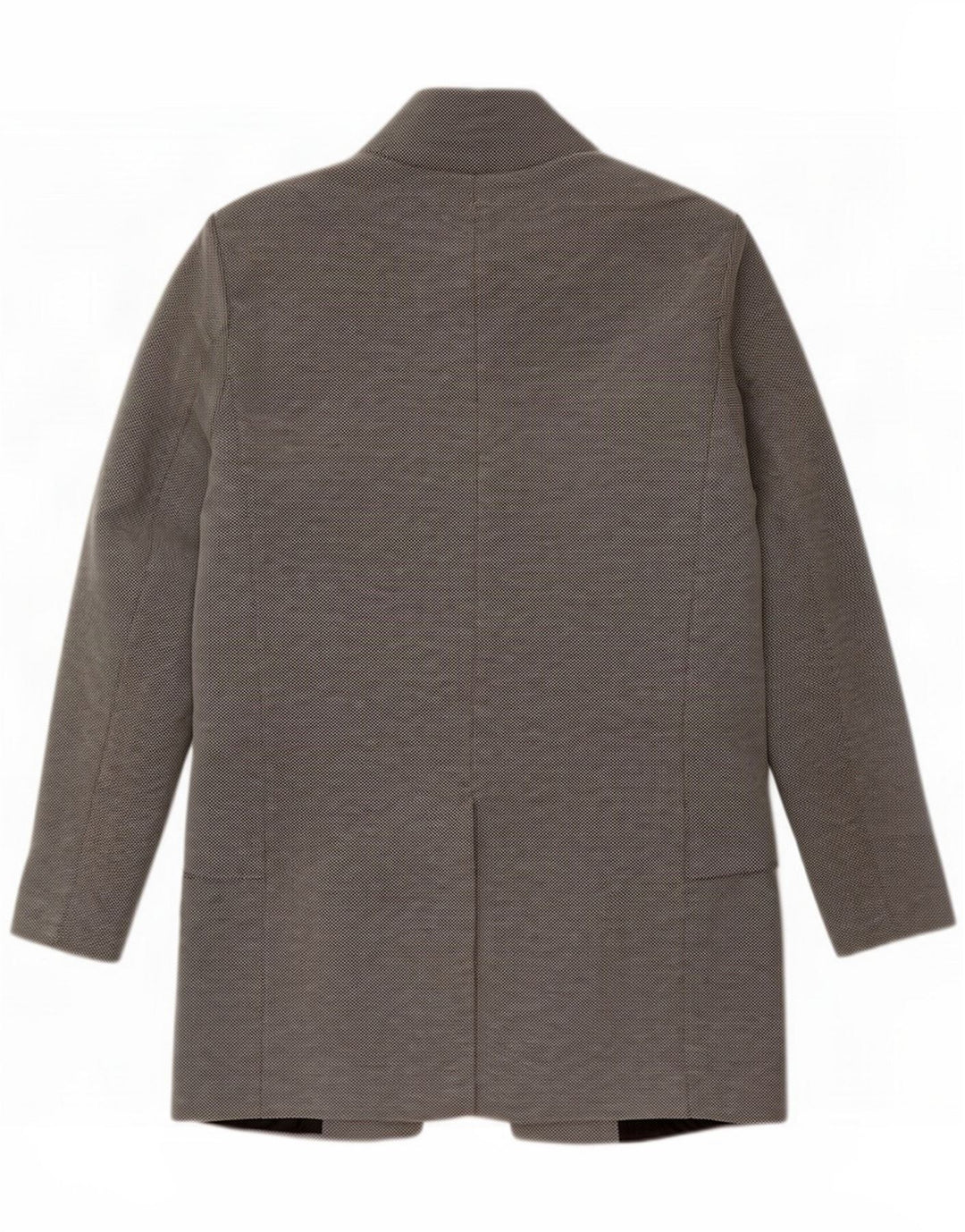 Zara Åben overfrakke til mænd UK 36 Small Grey Polyester