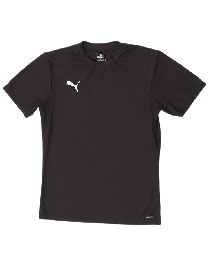 Puma Herre T-Shirt Top Medium Sort Polyester