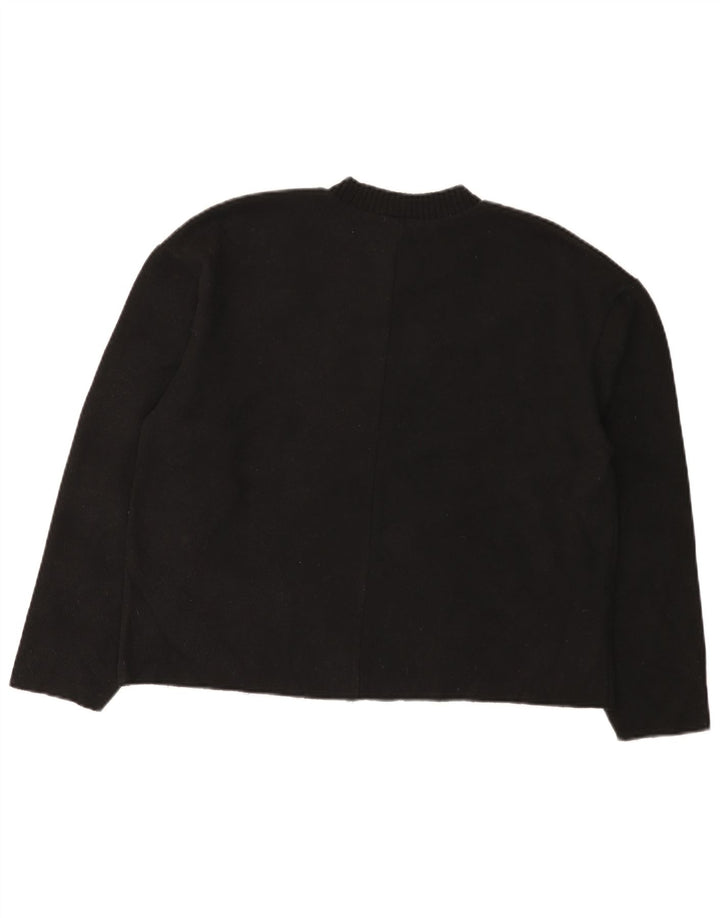 Zara Dame sweater med rund hals DK 14 Medium Sort