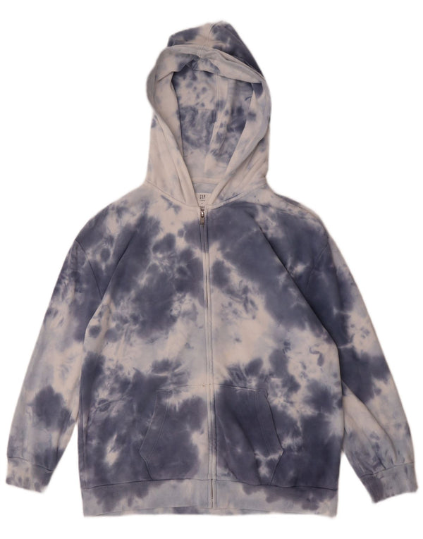 Gap Boys Hættetrøje med lynlås 11-12 år Blue Tie Dye Bomuld