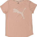 PUMA Womens Graphic T-Shirt Top UK 14 Medium Pink Polyester Vintage Puma and Second-Hand Puma from Messina Hembry 
