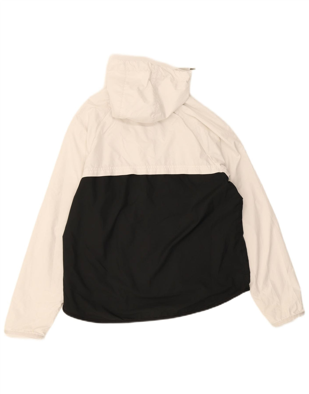 Nike Regnjakke med hætte til mænd UK 36 Small White Colourblock