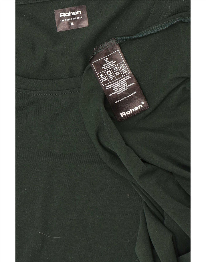 Rohan Herre T-Shirt Top XL Grøn Polyester
