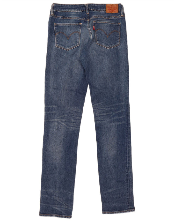 Levi's Dame 712 Slim Jeans W28 L31 Blå