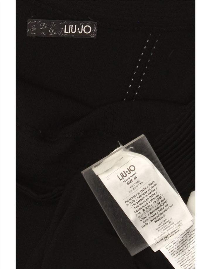 Liu Jo Kvinder Off Shoulder Kjole IT 44 Medium Sort Viscose