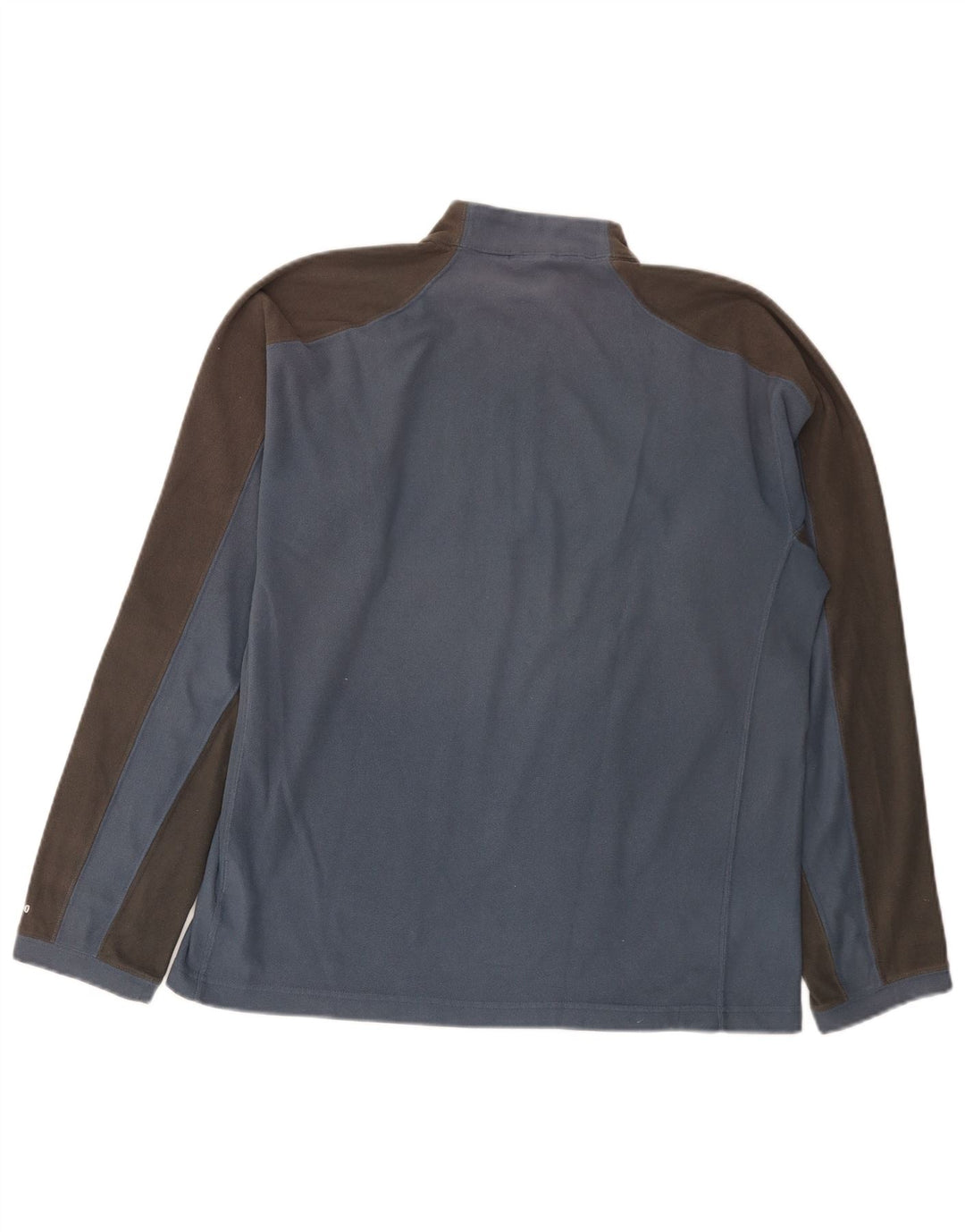 The North Face Fleece Jumper med lynlås til mænd Medium Blue Colourblock