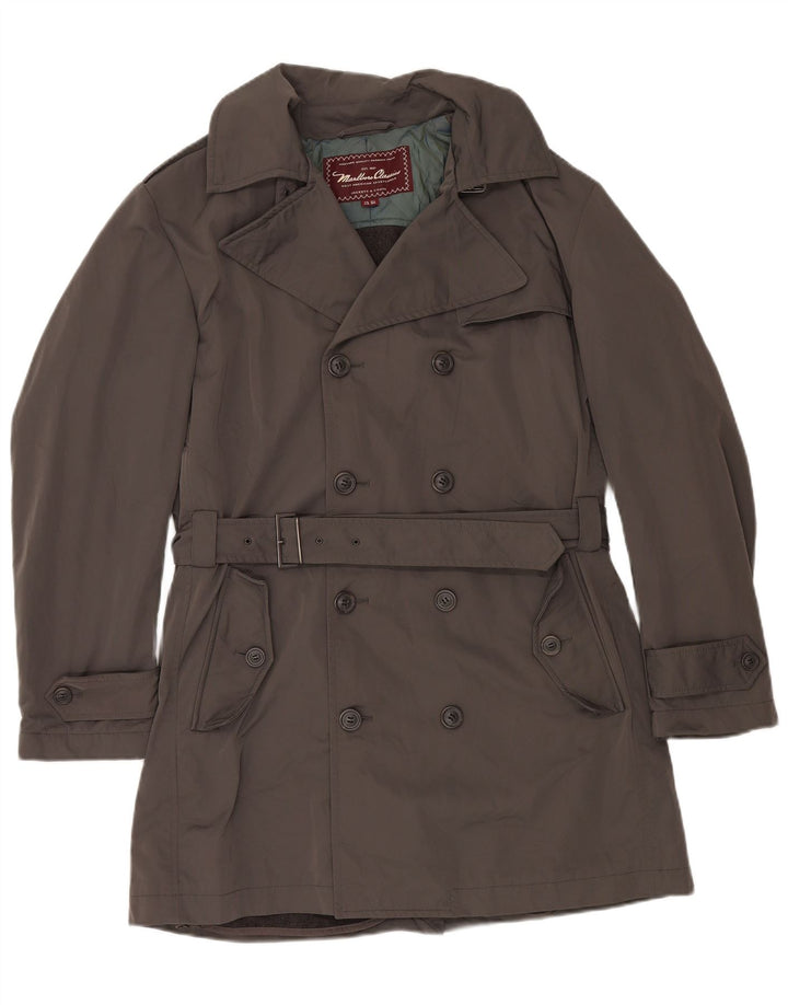 Marlboro Classics Trench Coat til kvinder EU 50 Large Grå Polyester