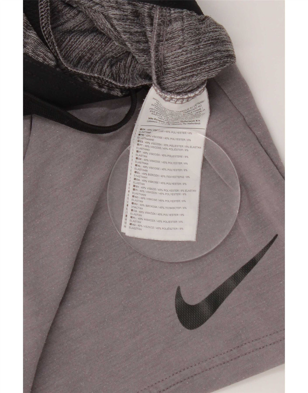 Nike Herre Dri Fit Sportshorts Medium Grey Viscose