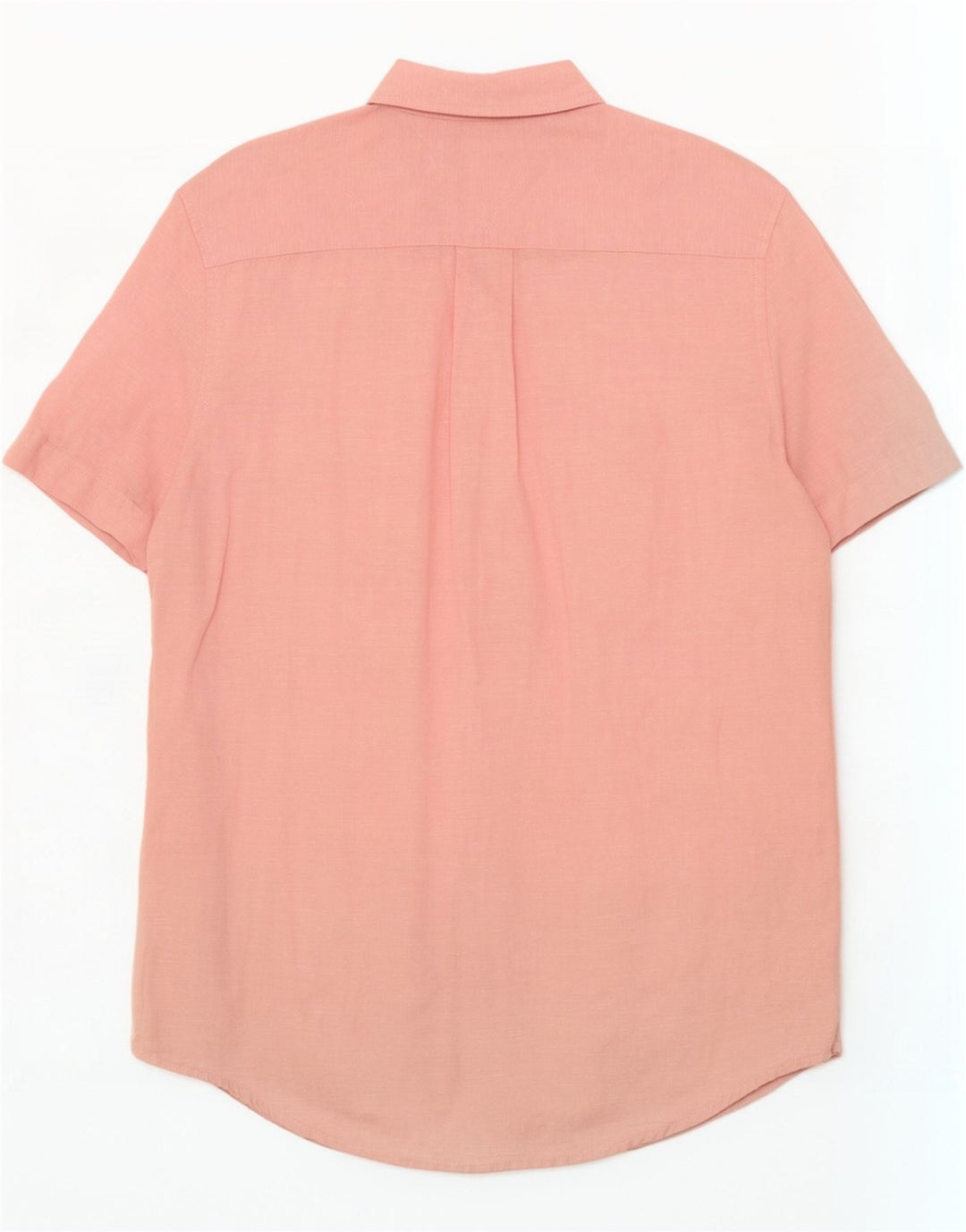 Tommy Hilfiger Kortærmet Herre Regular Fit Skjorte Lille Pink Linen