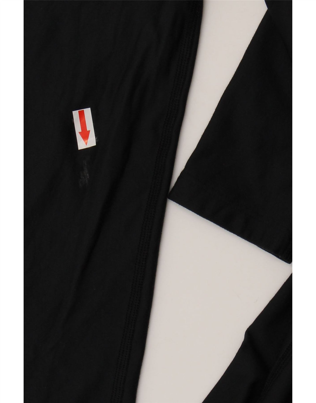 Under Armour Womens Compression Top Langærmet UK 14 Large Black Polyester