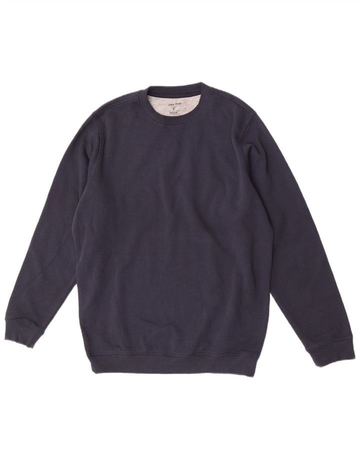 James Pringle Herre Sweatshirt Jumper Medium Navyblå Bomuld