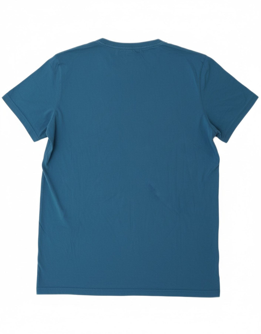 K-WAY Mens T-Shirt Top XL Blue Cotton