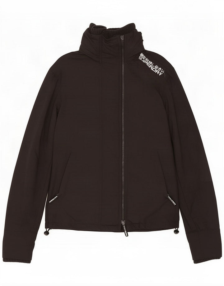 Superdry Regnjakke til mænd UK 36 Small Black