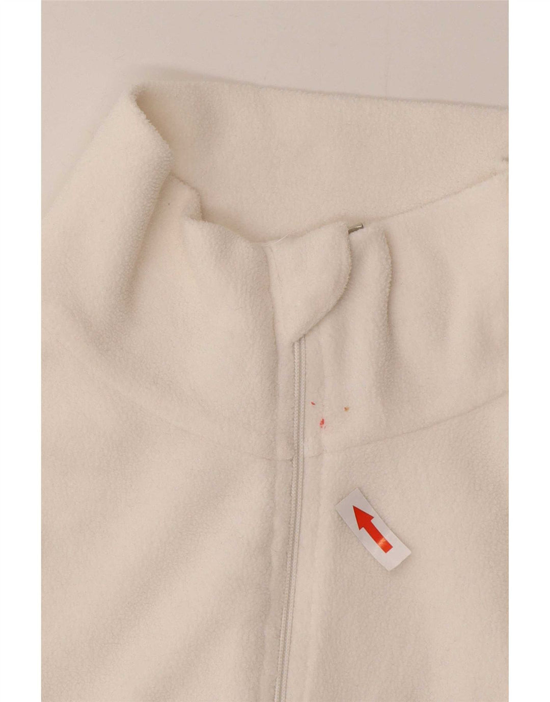 Brugi Dame Fleece Jumper med lynlås DK 14 Medium White Polyester