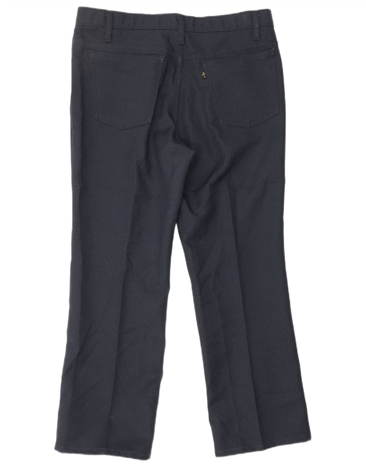 LEVI'S Straight Casual Bukser til mænd W36 L30 Marineblå polyester