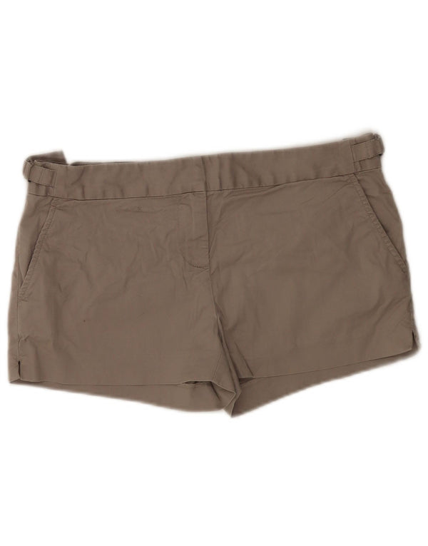 Gap Womens Chino Shorts UK 12 Medium W32  Grey Cotton