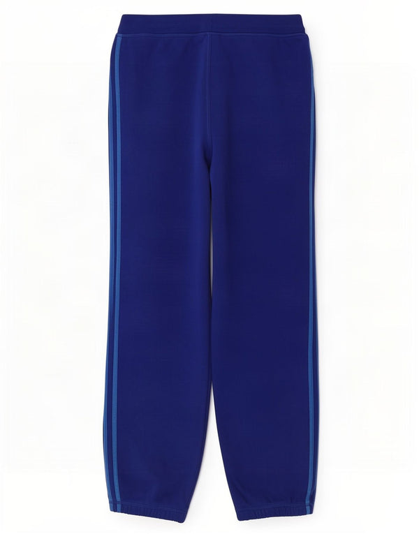 Adidas Dame træningsdragt Bukser Joggers UK 10 Small Blue Cotton