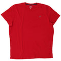 Hollister Herre T-Shirt Top 2XL Rød Bomuld