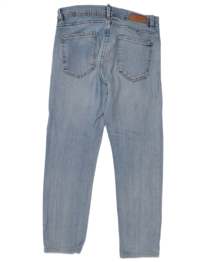 Zara Herre Slim Jeans EU 42 Large W32 L28 Blå