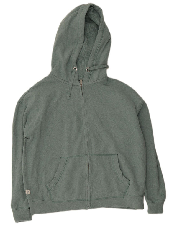 Fat Face Mens Zip Hoodie Sweater Large Blue Cotton