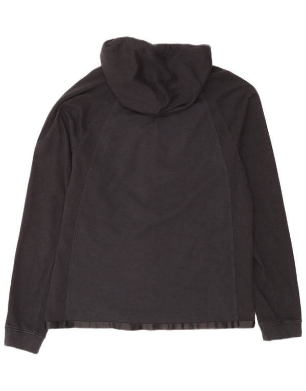 Jordan sweater med lynlås til mænd mellem marineblå bomuld