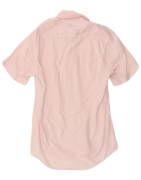 Daniele Alessandrini Herreskjorte str. 39 15 1/2 Medium Pink Nålestribe