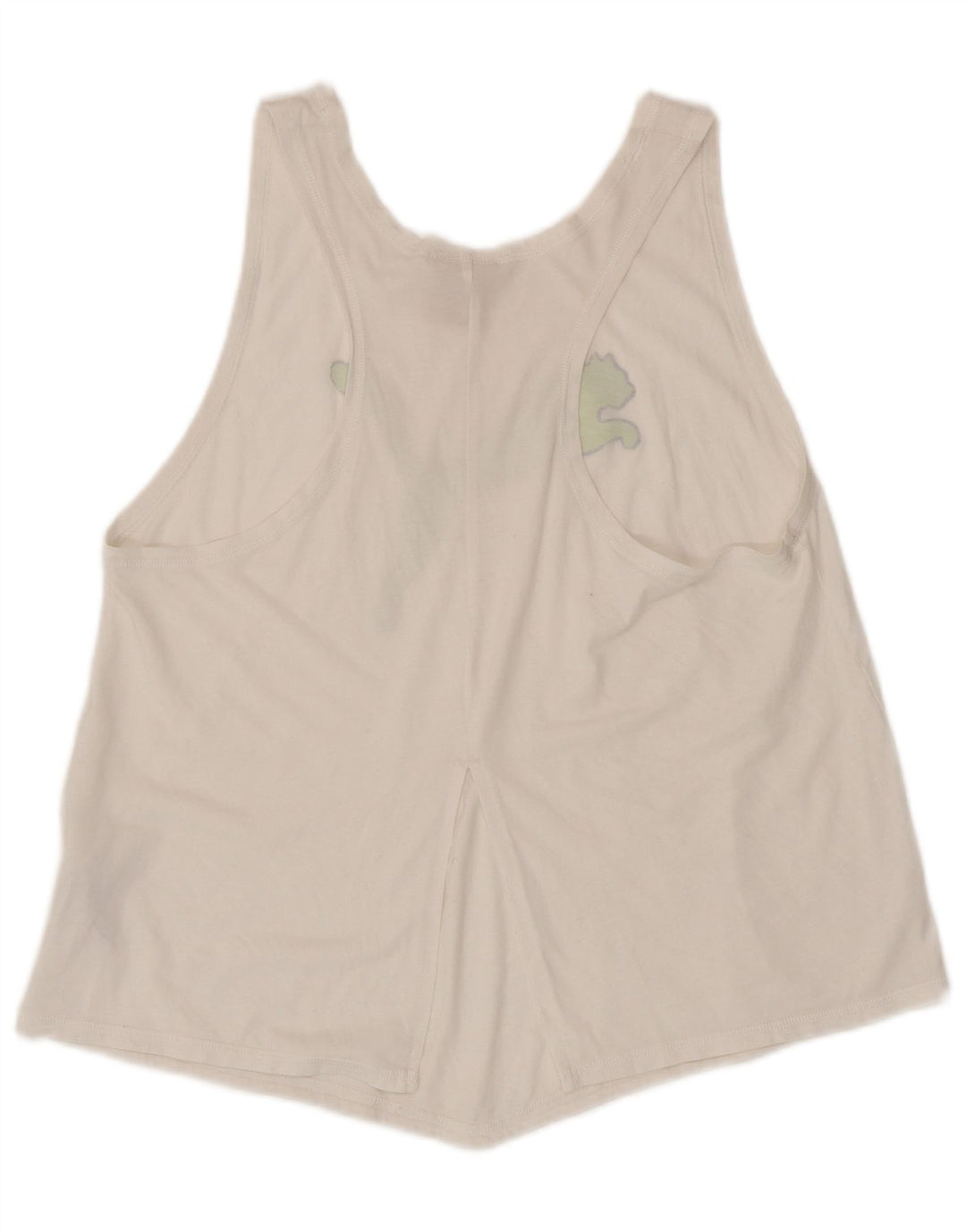 Puma Grafisk Vest Top UK 14 Large White Polyester