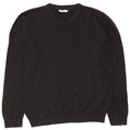 Marks & Spencer Boys V-hals sweater 15-16 år Sort bomuld