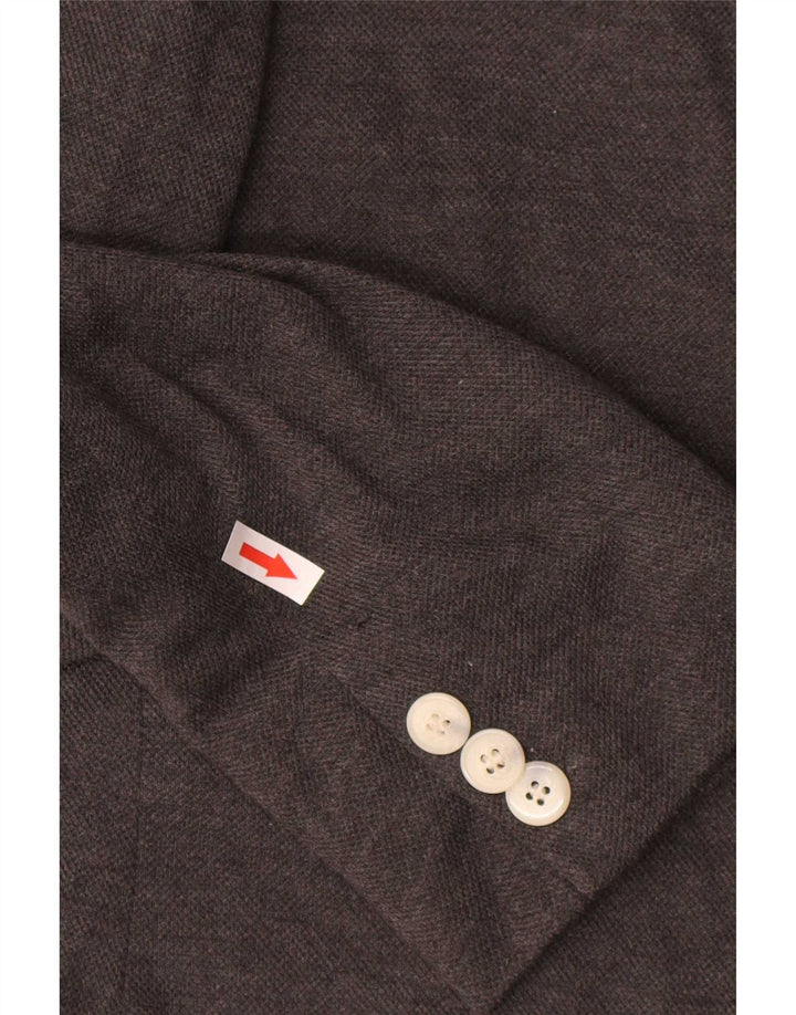 Jack & Jones Herre 2-knaps blazerjakke EU 48 Medium Grå Polyester
