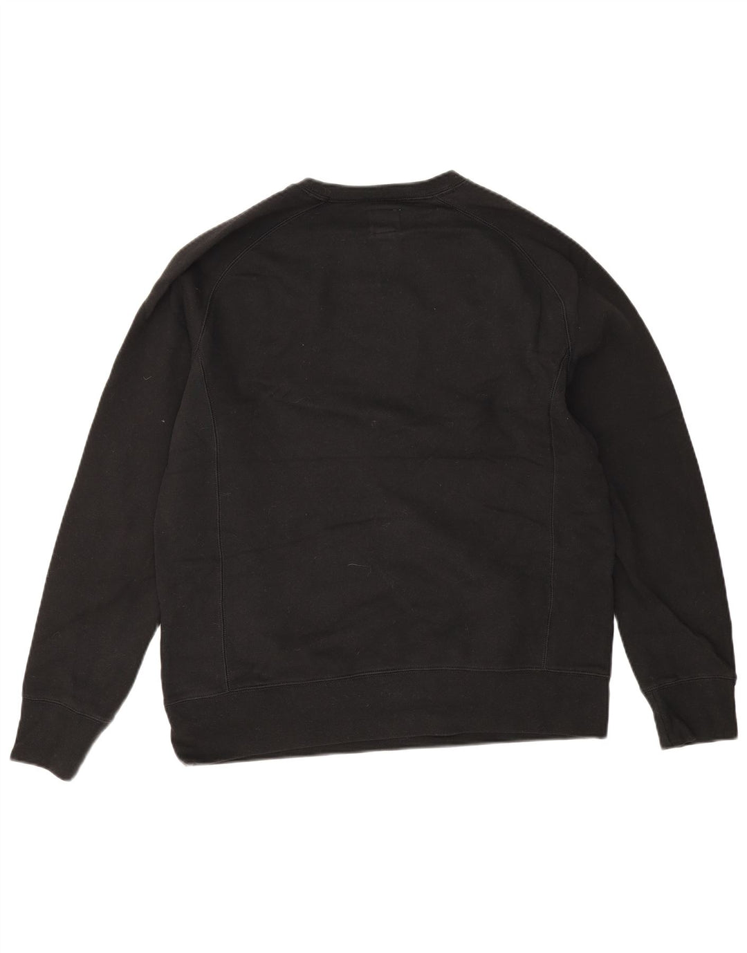 Champion Herre Grafisk Sweatshirt Jumper Medium Sort Bomuld