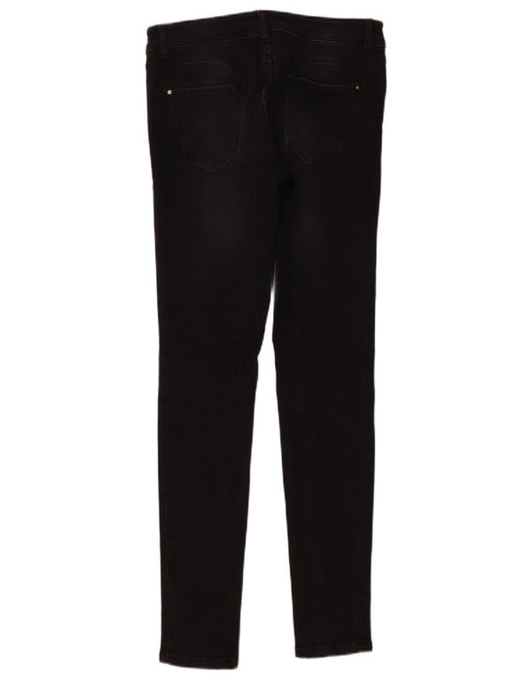 Massimo Dutti Dame Skinny Jeans EU 38 Small W28 L30 Sort