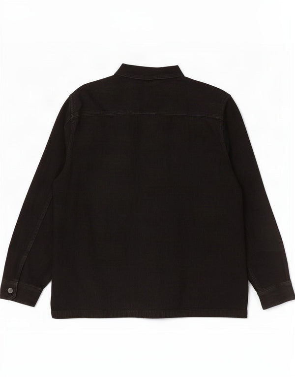 Marks & Spencer Herre denimskjorte 3XL sort bomuld