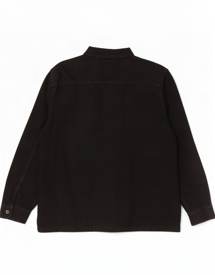 Marks & Spencer Herre denimskjorte 3XL sort bomuld