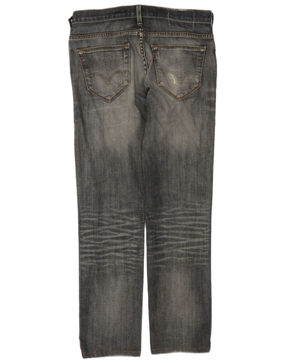 LEVI'S Herre 519 Slim Jeans W32 L30 Blå Bomuld